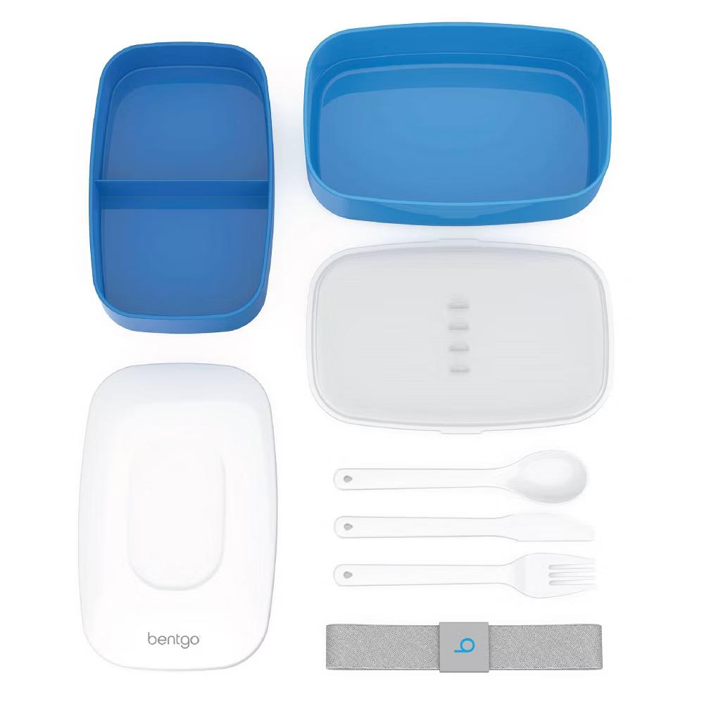 Classic All-in-One Stackable Lunch Box Container with Built in Flatware - Image 10