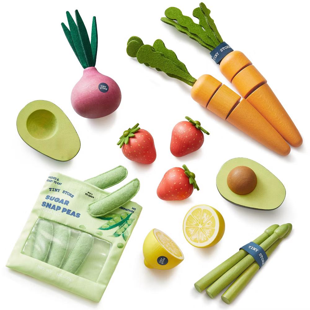 Play Kitchen & Grocery Accessories Series - Organic Play Food, 4 Sets - Image 15