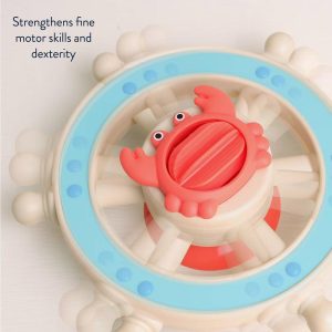 Itzy Captain Steering Wheel Activity Bath Toy