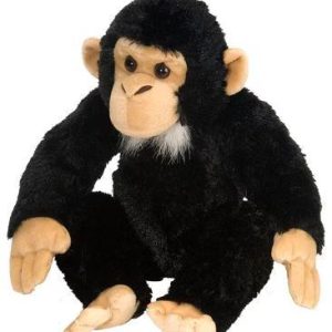 Chimp, Cuddlekins, Stuffed Animal, 12 Inches, Gift for Kids, Plush Toy, Fill is Spun Recycled Water Bottles