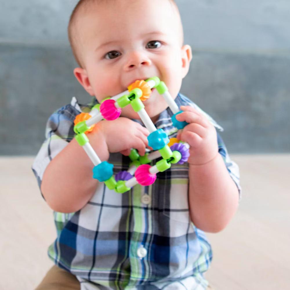 Quubi Cube Baby Learning Toy: Sensory Development, Fine Motor Skills, BPA-Free, Multiple Textures - Image 4