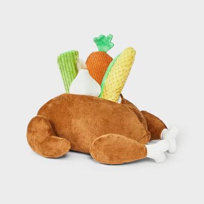 Thanksgiving Burrow Interactive Dog Toy