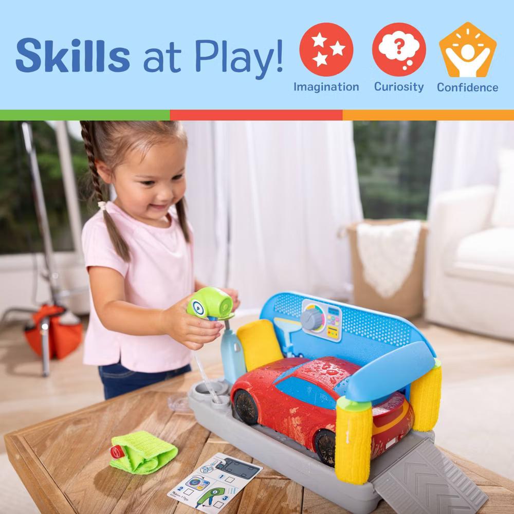 Spray & Shine Car Wash Color-Changing Water Toy Play Se - Image 16