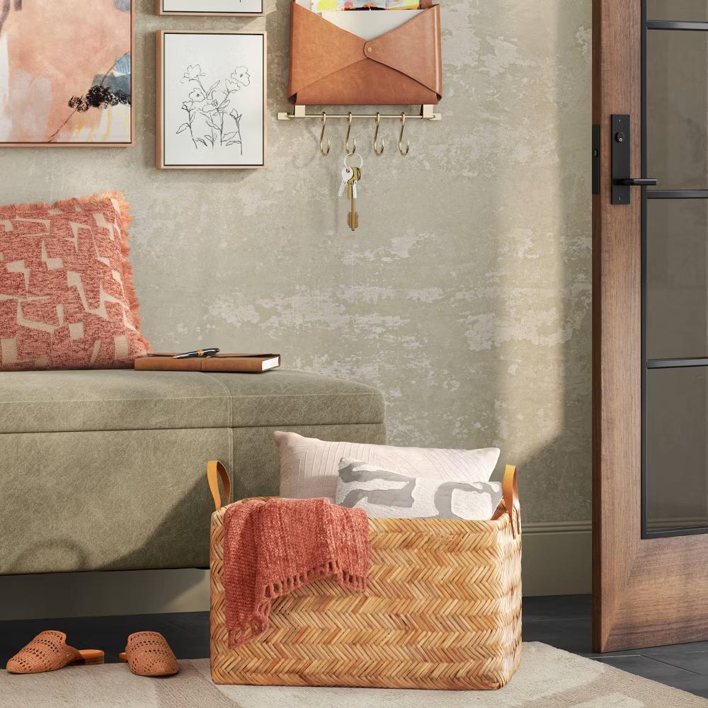 Herringbone Weave Cube Basket - Image 6