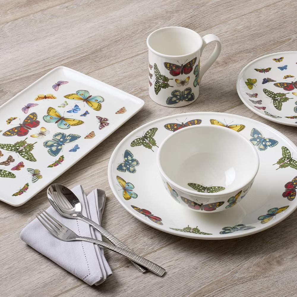 Portmeirion Botanic Garden Harmony Dip Bowl Butterfly Motif Dip Bowl - Image 8
