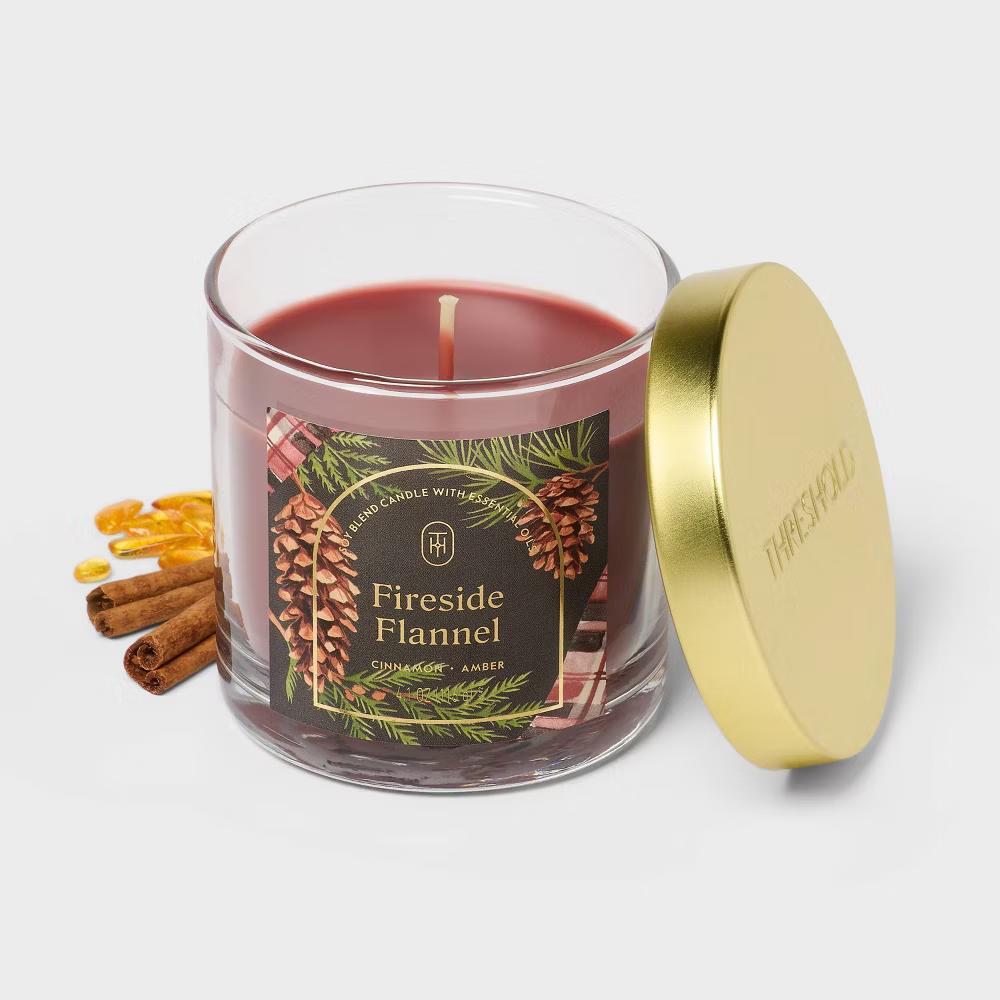 2 Wick Glass Jar Candle with Lid 15.1oz - Image 58