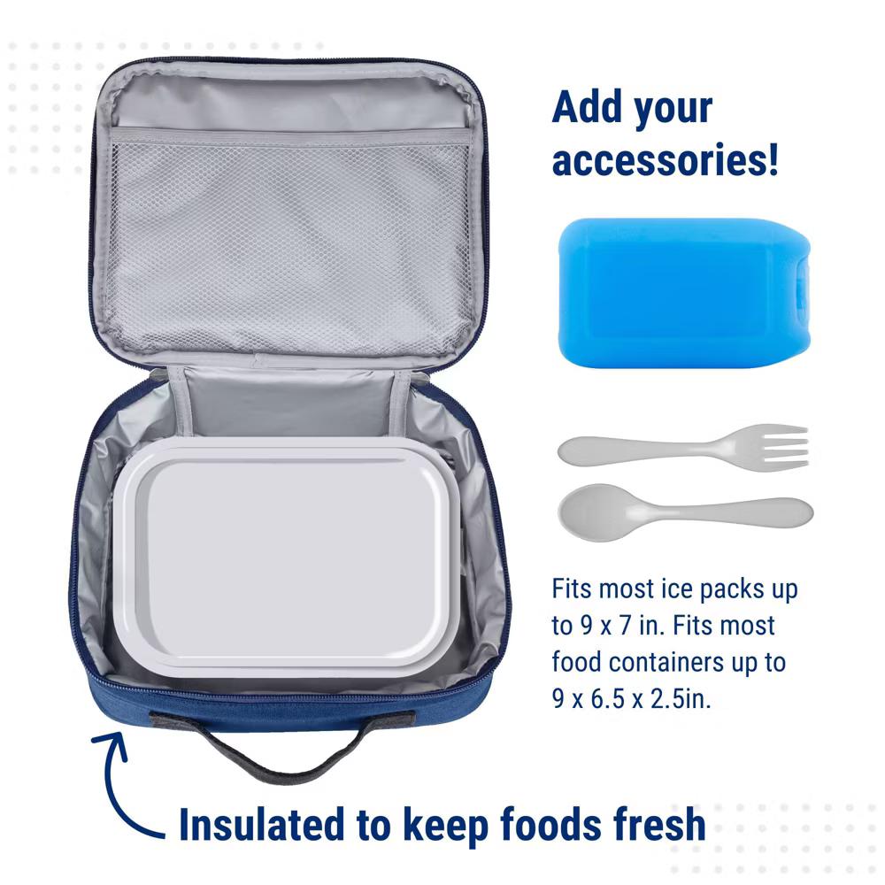 Wildkin MLB Major League Baseball Insulated Lunch Box – Durable and Reusable for School & Travel - Image 2