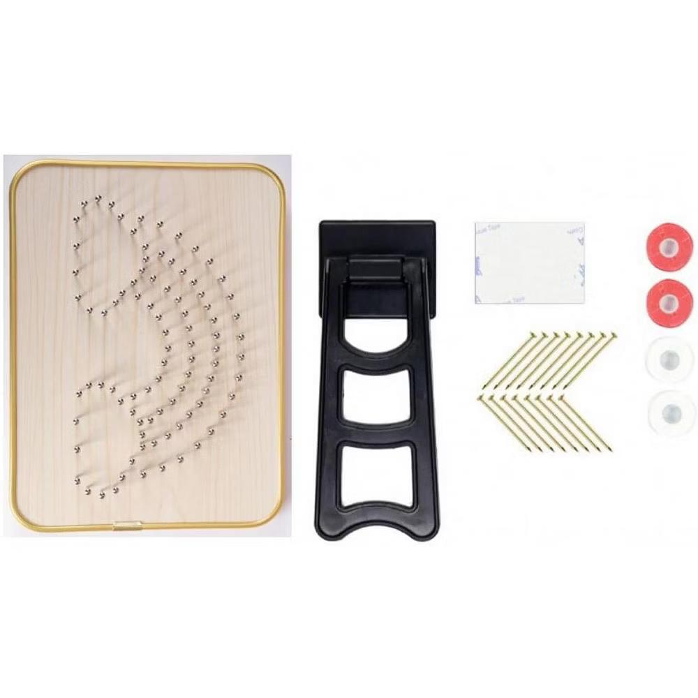 Wizardi String Art DIY Kit - Flamingo. Wizardi Craft Kit F07-M12-5-DHACE28041 - Image 2