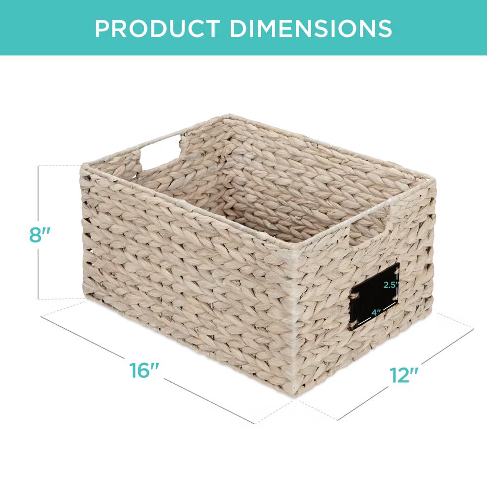 Set of Woven Water Hyacinth Baskets - Image 36