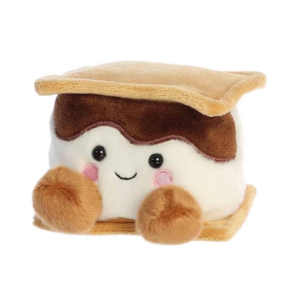 Mini Toastee S'more Palm Pals Adorable Stuffed Animal Brown 4.5" - Image 6