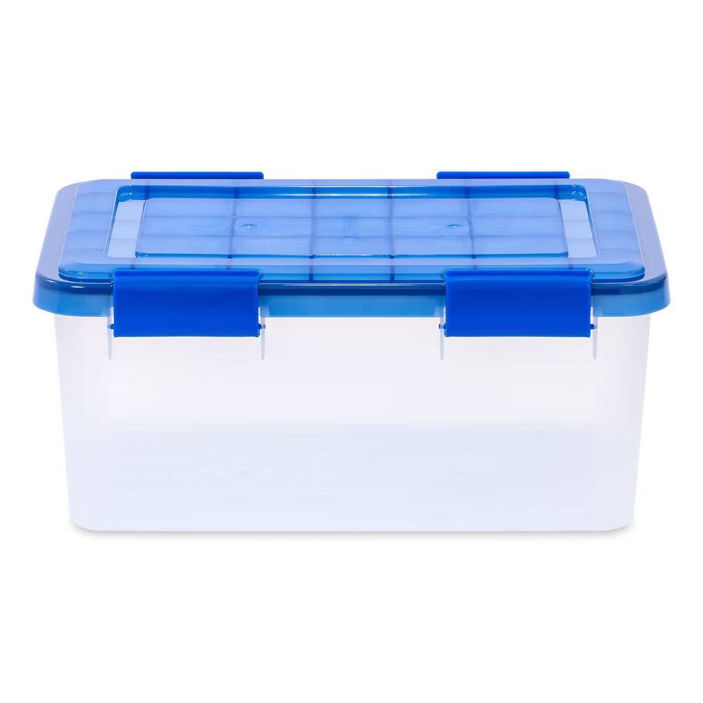 IRIS WeatherPro Plastic Storage Bin with Lid - Image 9