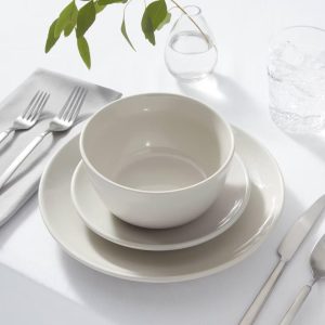 12pc Stoneware Avesta Dinnerware Set
