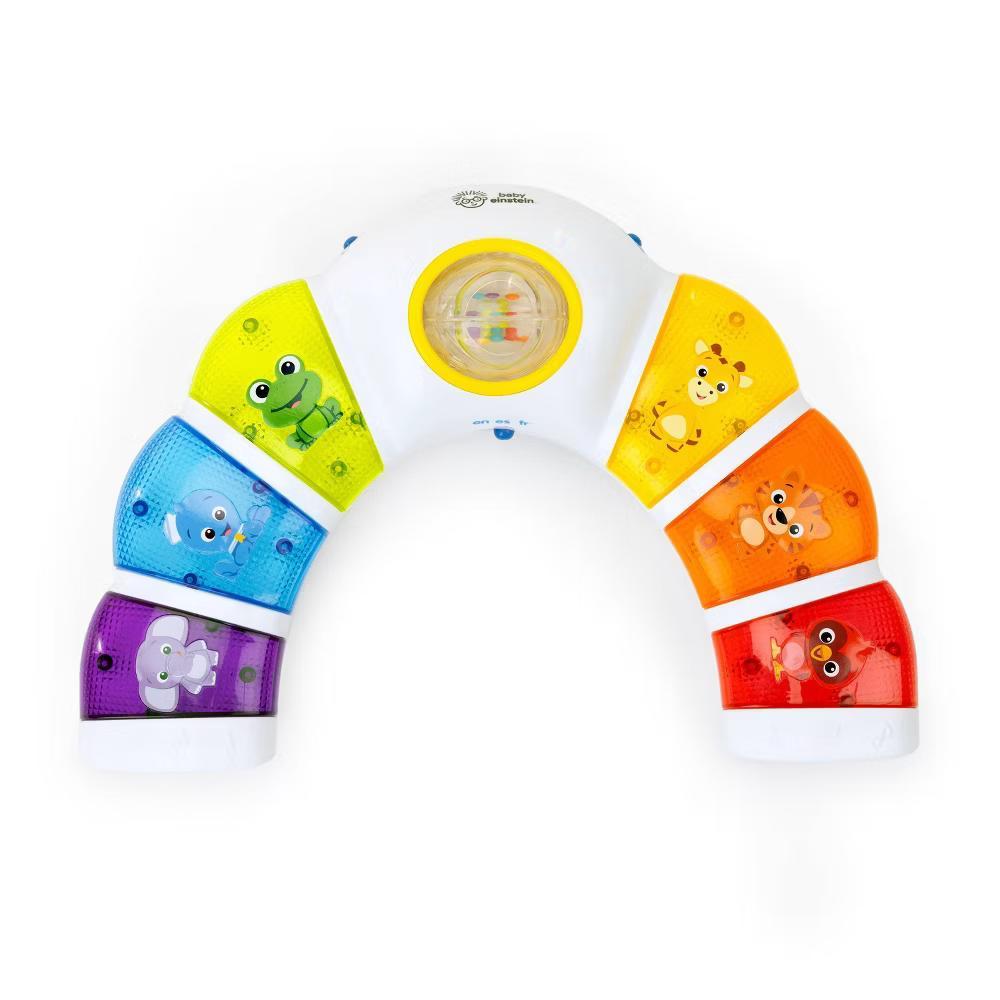Baby Einstein Glow & Discover Light Bar Tummy Time Toy: Sensory Development, Music, Illustrated Animals, Multiple Modes - Image 5
