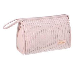PU Leather Makeup Bag Large Makeup Bag Make Up Brush Organizer Bag Toiletry Bag for Women 1 Pcs