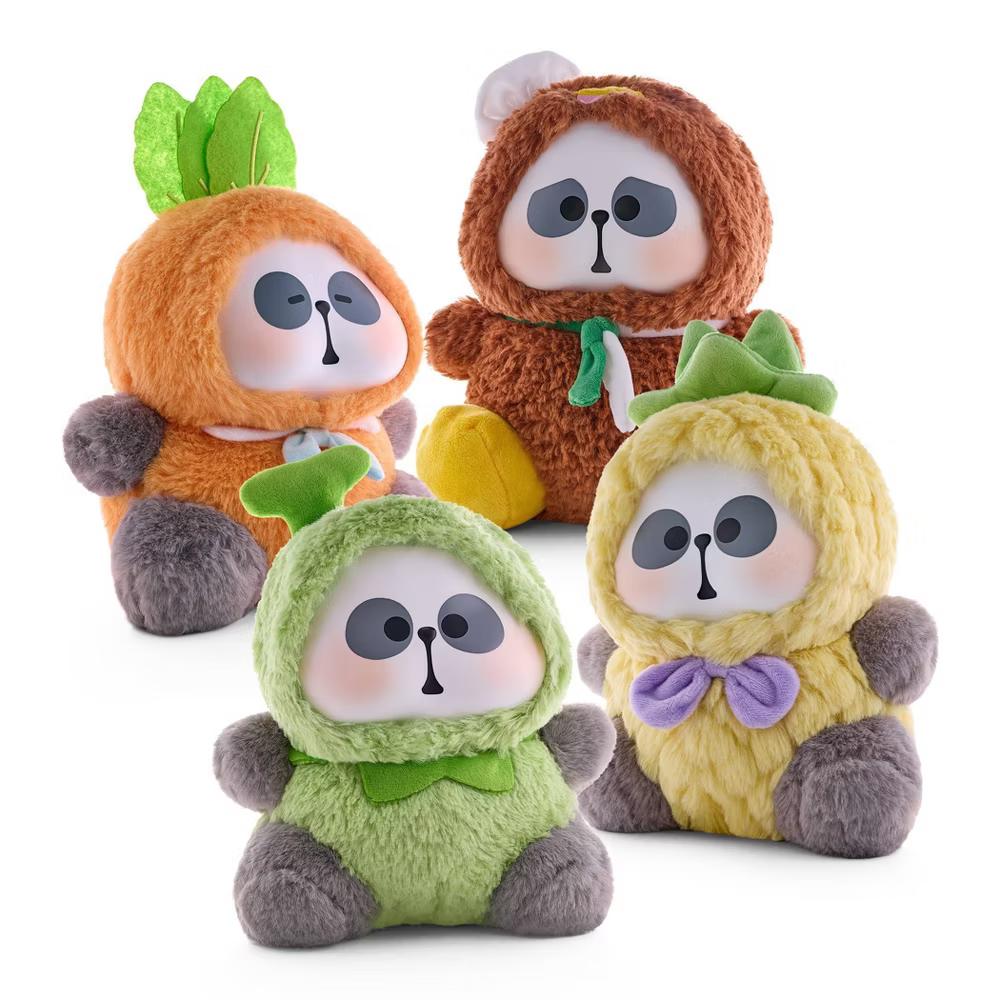 Mr. Pa 200% Tasty Guide Series 9" Collectible Large Stuffed Panda Surprise Blind Box