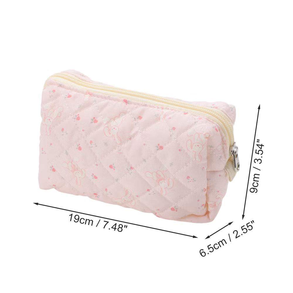 Long-Eared Rabbit Makeup Bag Pink 1 Pc - Image 5