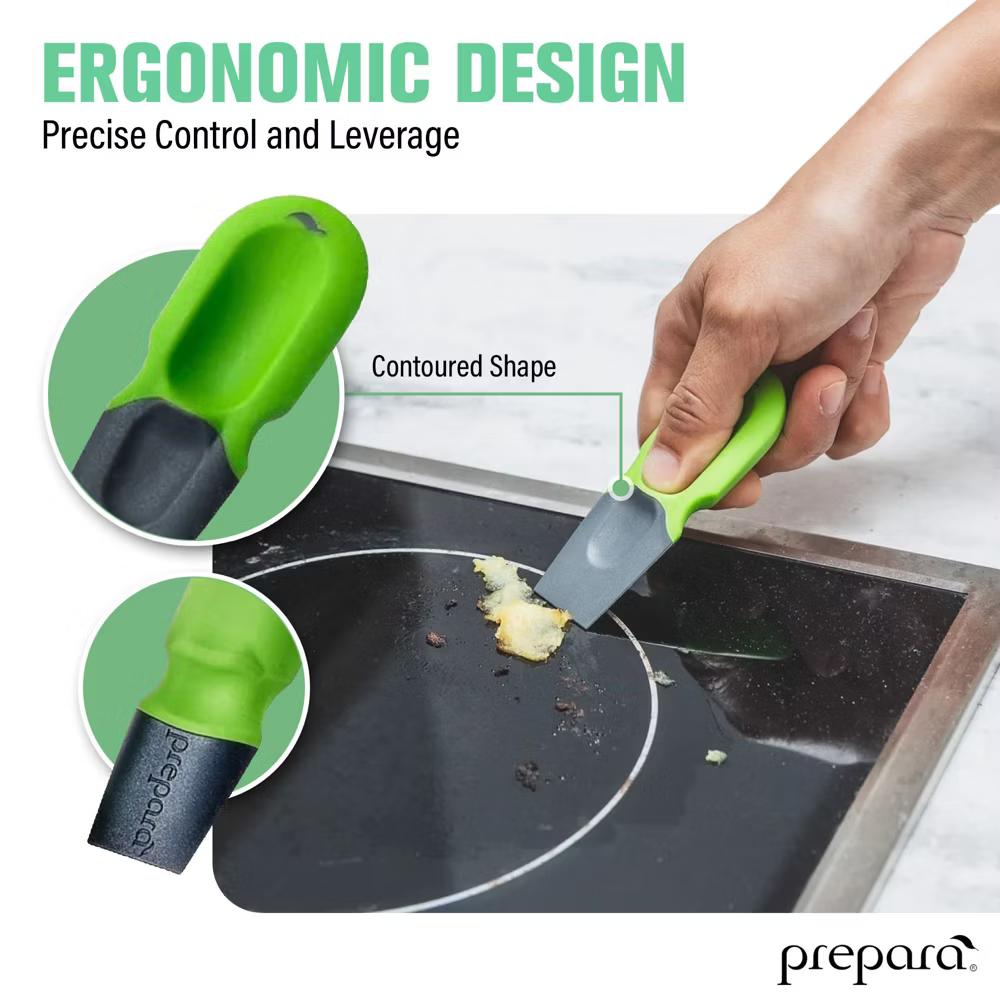 Prepara Thumb Scraper Pack - Durable Cleaning Tools for Removing Food Residue from Pots, Pans, Kitchen Surfaces - Dishwasher Safe - Image 8