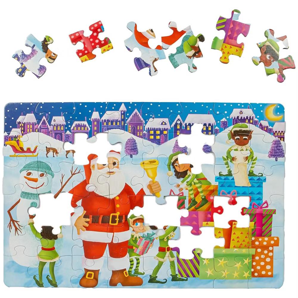 Upbounders: Santa's Helper's 48 Piece Kids Christmas Floor Puzzle - Image 6