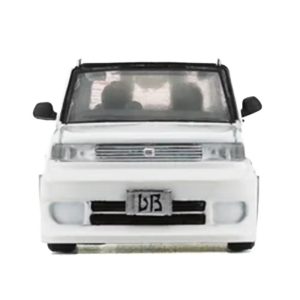 Toyota bB 2000 Van White with Extra Accessories 1/64 Diecast Model Car