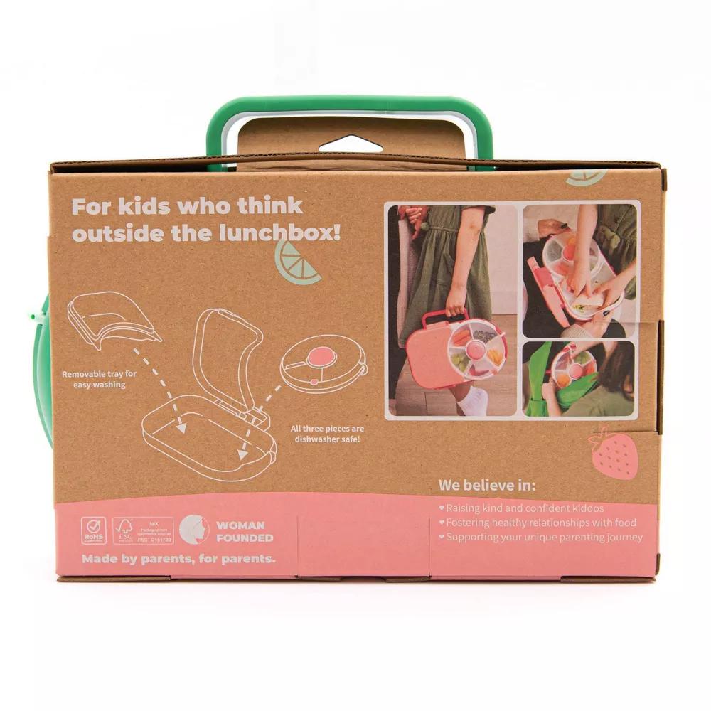 GoBe Kids' 2-in-1 Bento Style Lunchbox with Small Snack Spinner Flip - Image 10