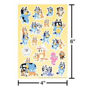Sticker Variety Pack for Kids, and Bingo 111ct, 6 Sheets