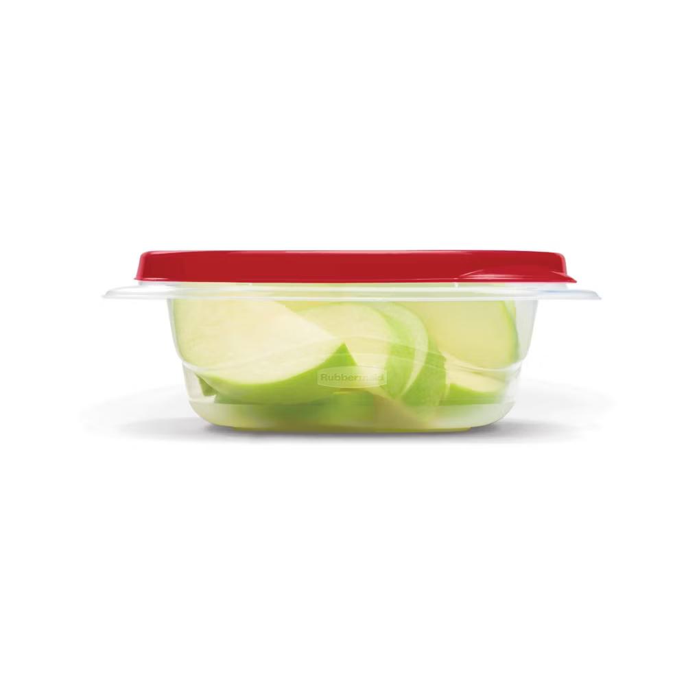 5pc TakeAlongs 1.26 Cup Food Storage Containers - Red - Image 2
