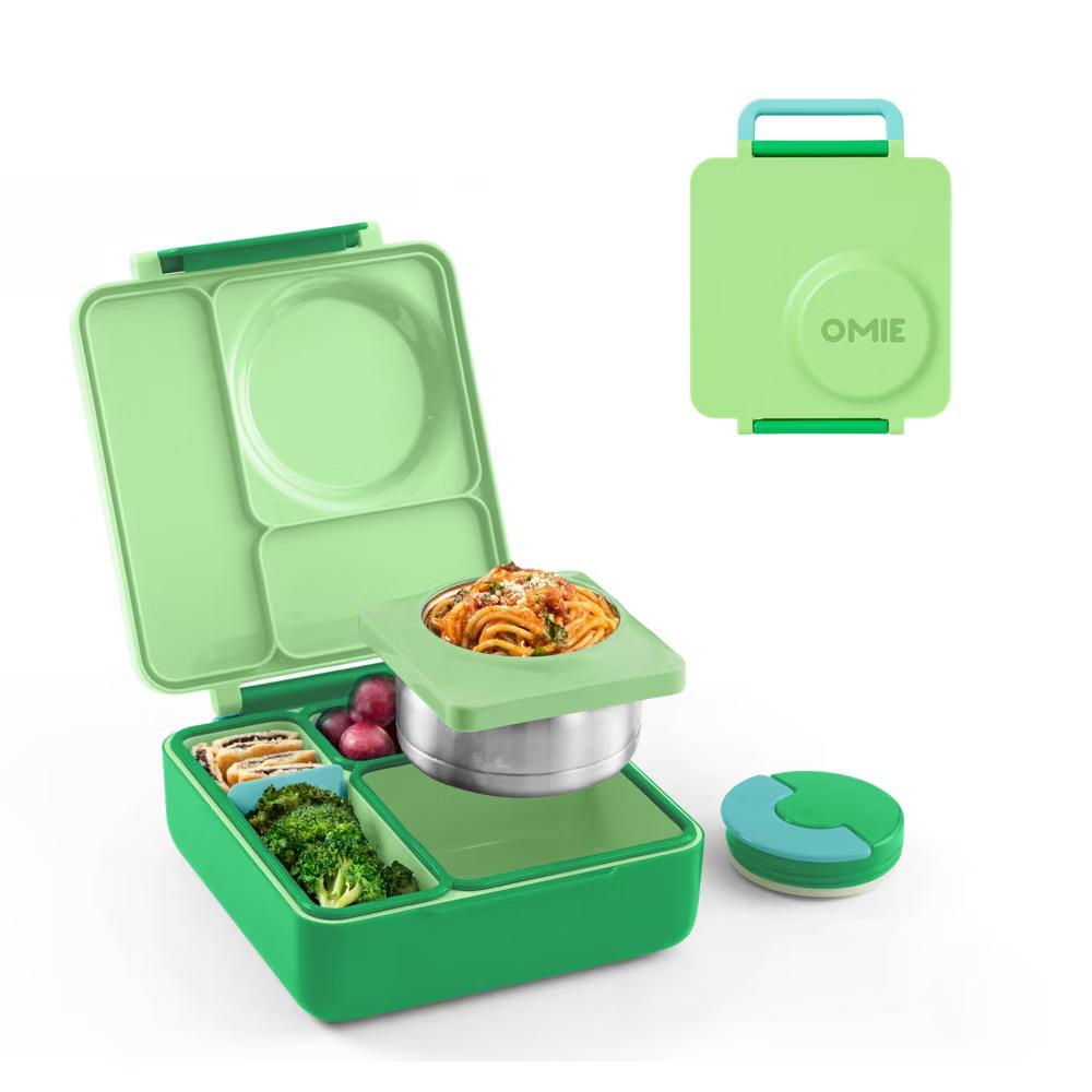 OMIEBox Insulated Bento Lunch Box with Leakproof Thermos Food Jar 3 Compartments - Image 32