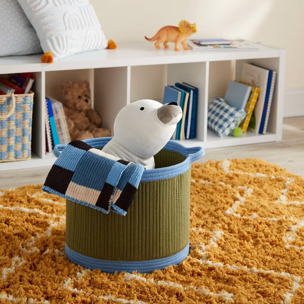 Coiled Rope Kids' Storage Basket - Image 5