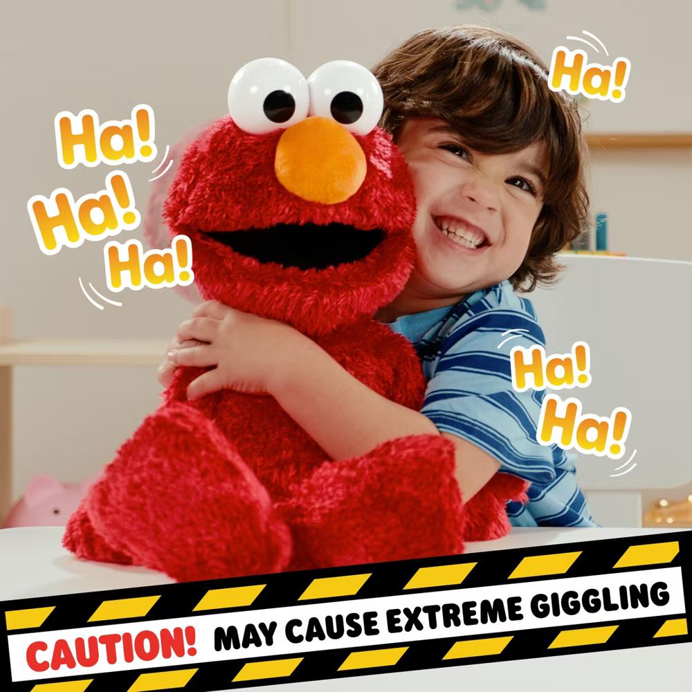 Tickle Me Elmo Giggle Max Interactive Plush Toy - Image 7