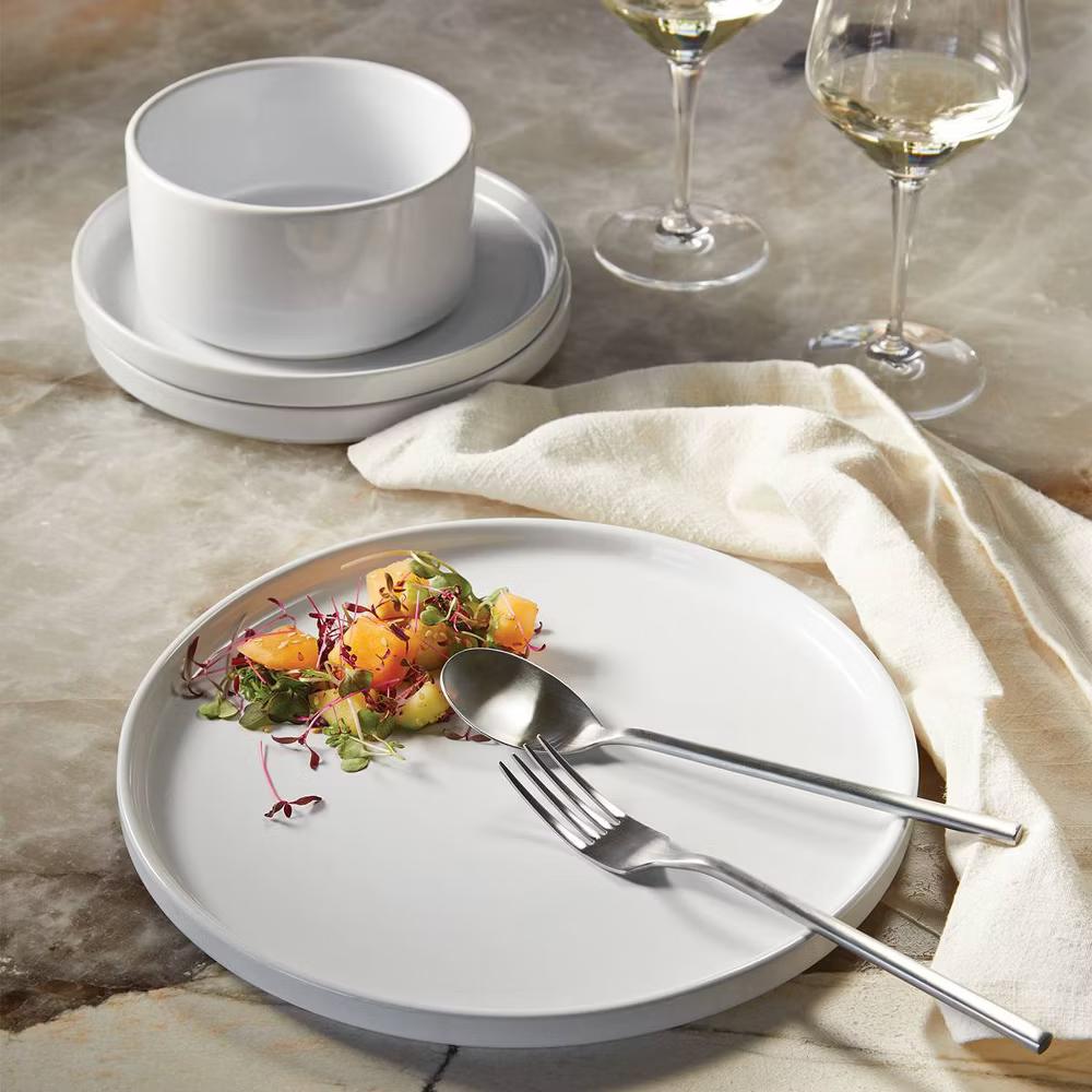 12pc Stoneware Stella Dinnerware Set - Image 6