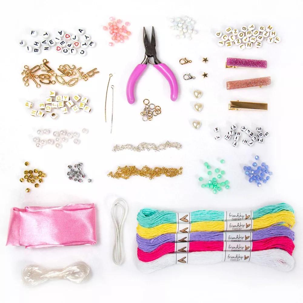 DIY Personalized Accessories Kit - STMT: Beads Bracelet & Craft Kit for Girls, 672 Pieces, Gift for 8 Year Olds - Image 4