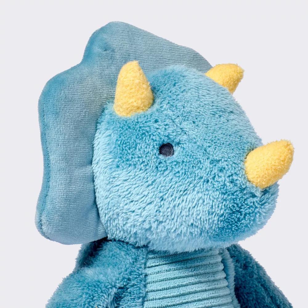 Dino Plush Stuffed Animal - Blue - 10" Height, Baby and Infant Theme, 1.8 lbs - Image 3