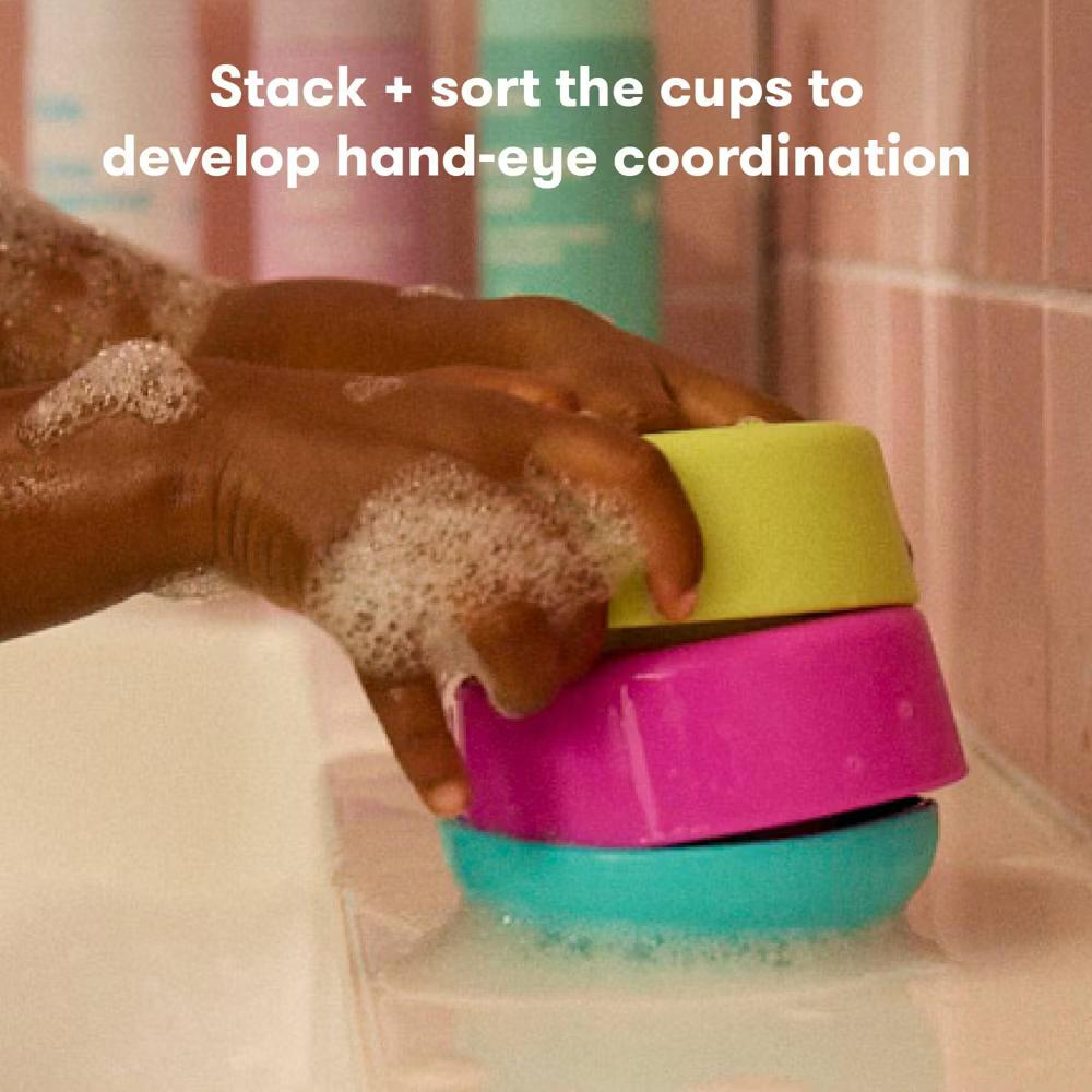 Stack + Pour Bath Towers, Age 12-24m - 5pc - Image 6