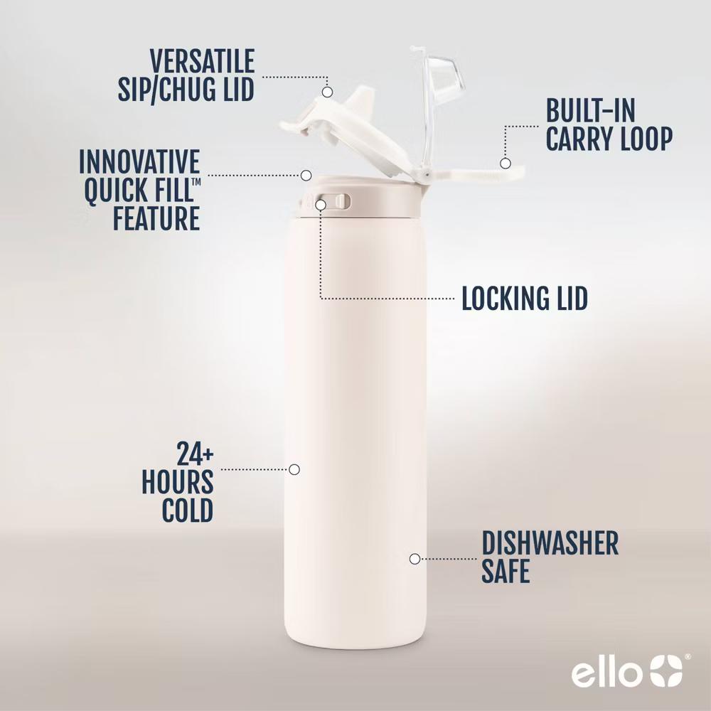 Pop and Fill Stainless Steel Water Bottle - Image 25