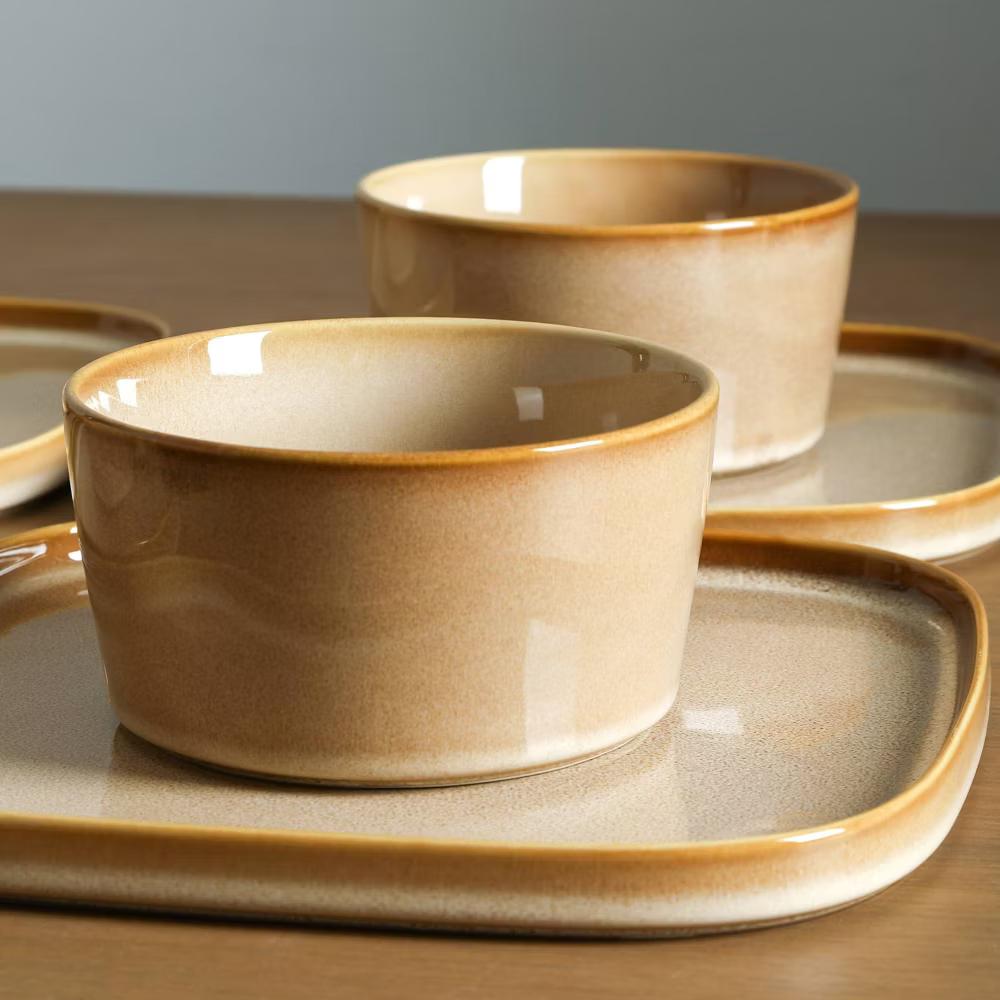 24pc Cairo Stoneware Dinnerware Set - Image 10