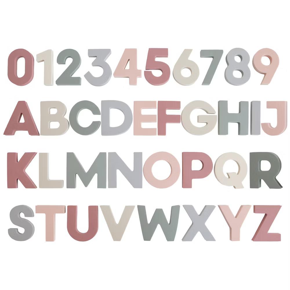 Mushie Letters & Numbers Bath Play Set - Image 9