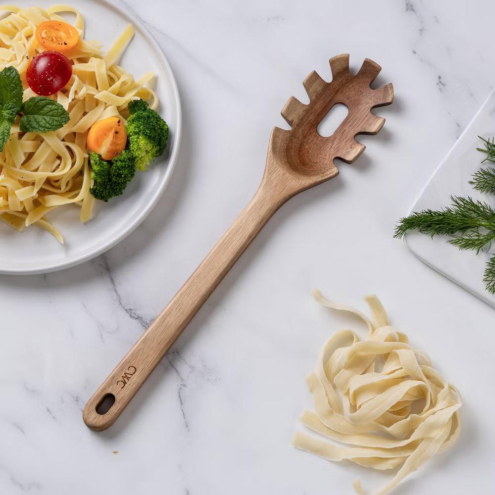 Pasta Spoon Wood - Image 2