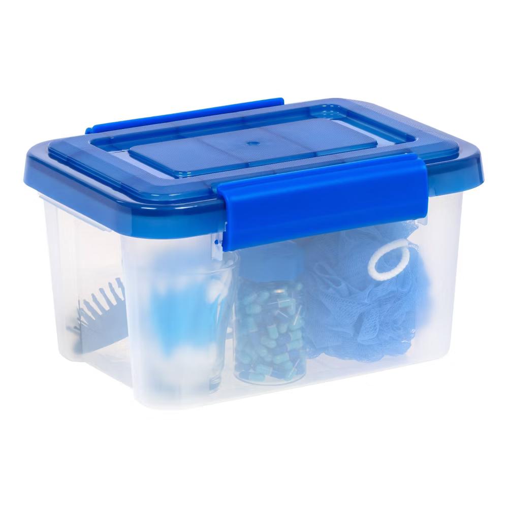 IRIS WeatherPro Plastic Storage Bin with Lid - Image 59