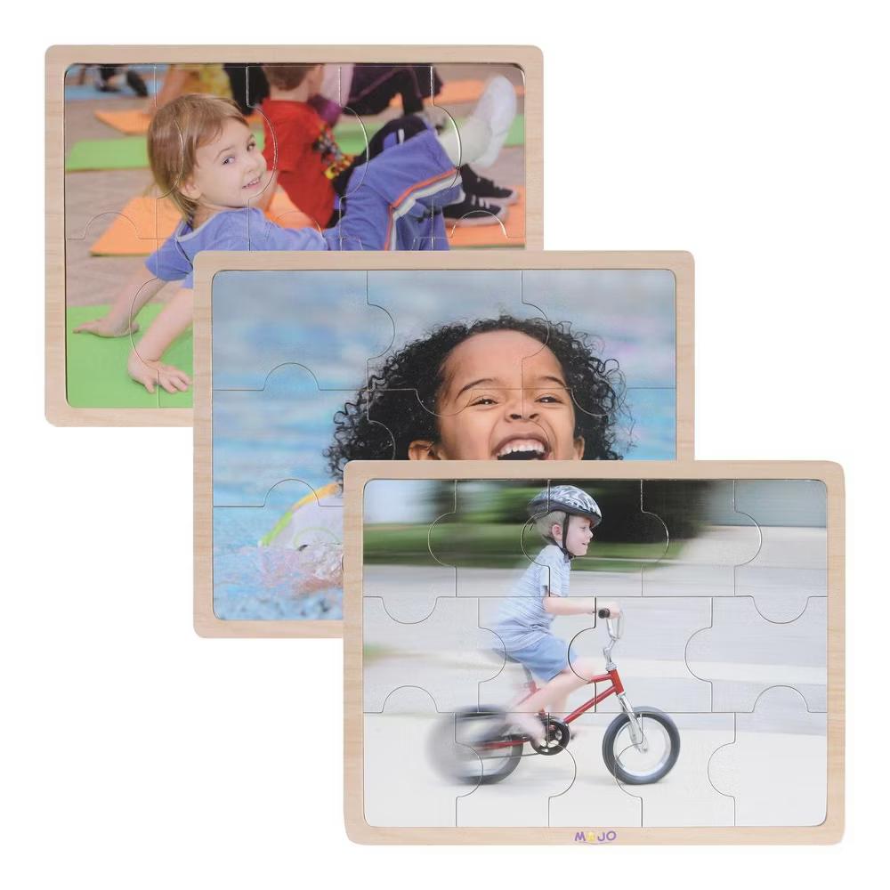 MOJO Education Kids in Motion Puzzle Set - Set of 6 - Image 3