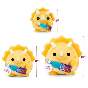 Snackles 5" Surprise Capsule Series 3 Stuffed Animal: Zoo & Farm Characters, Polyester