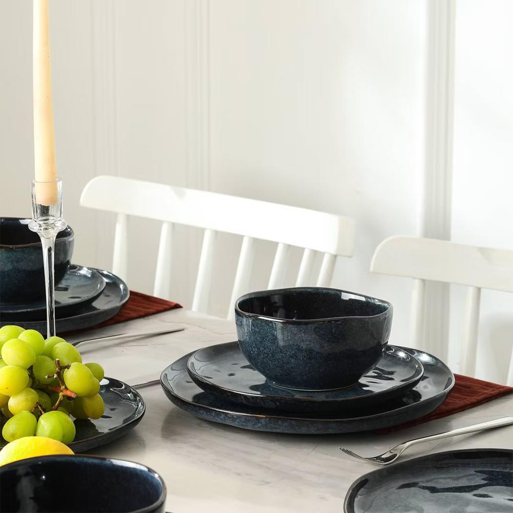 24pc Mirella Stoneware Dinnerware Set - Image 7