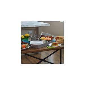 Hefty Everyday Soak Proof Disposable Plates - 45ct: Round, White, Foam, 8.875 Inch
