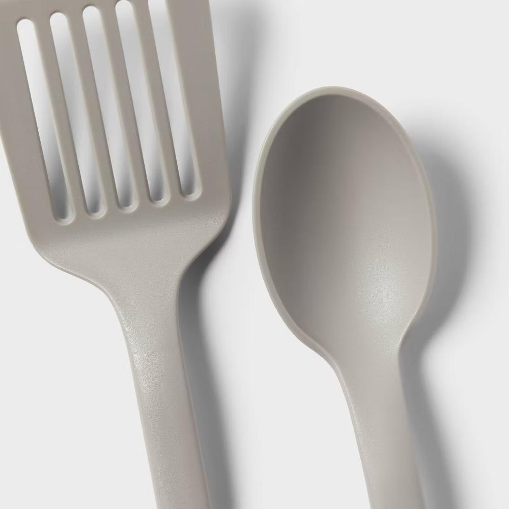 30pc Kitchen Utensil Set Gray - Image 2