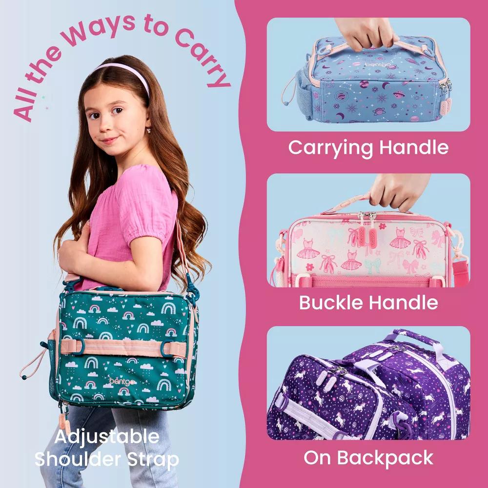 Double-Insulated Lunch Tote - Light Blue - Image 4