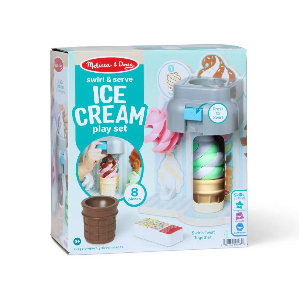 Swirl and Serve Ice Cream Play Set - Image 5