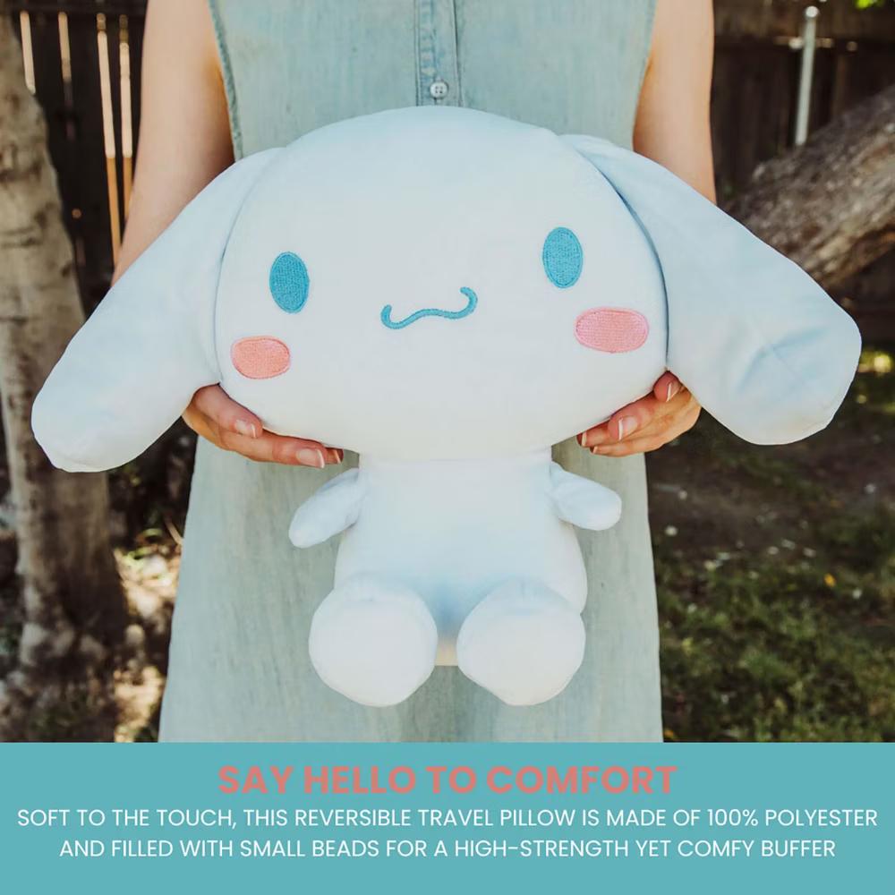 Cinnamoroll Reversible Neck Roll Pillow and Plush Toy - Image 3
