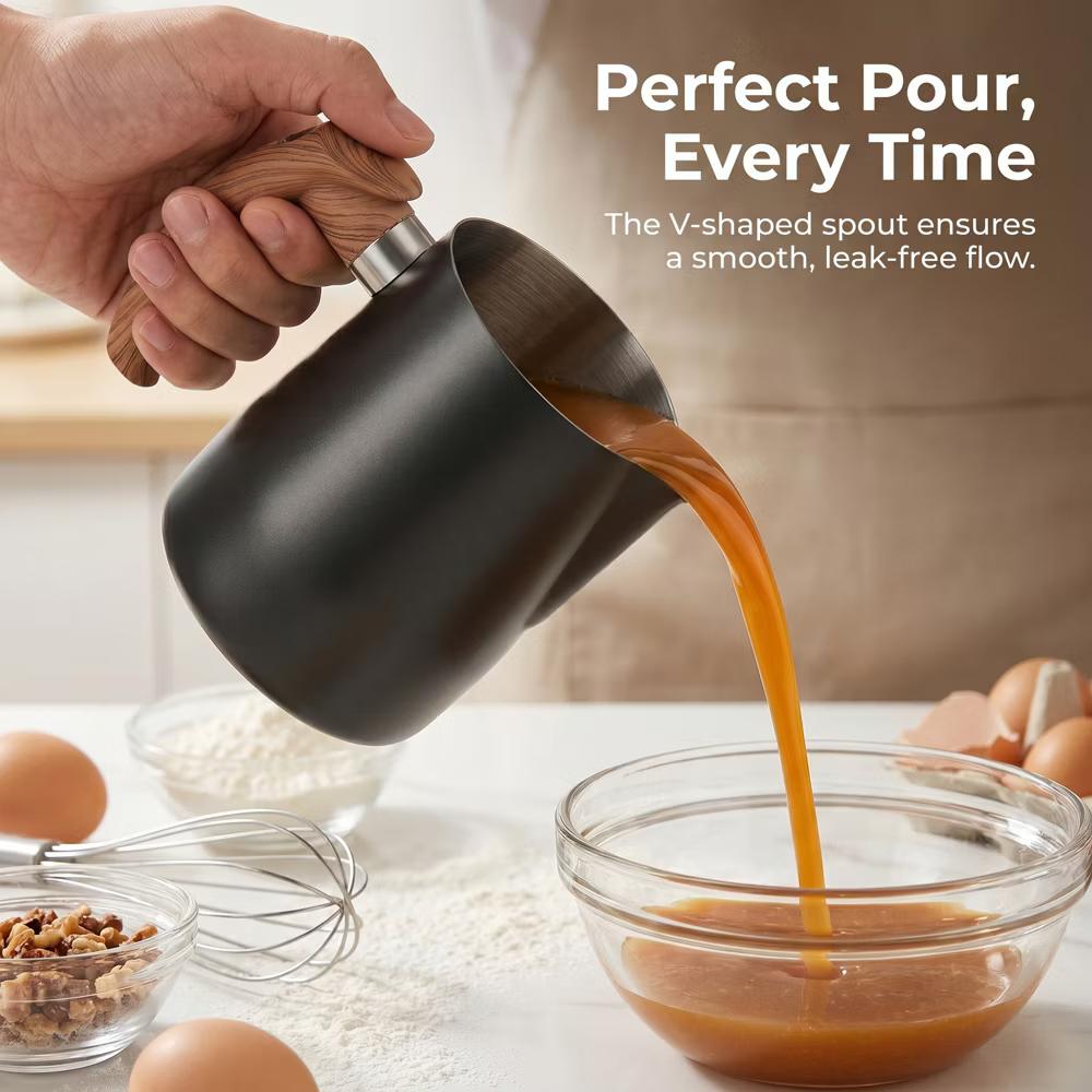 Measuring Cup, 1 Cup Stainless Steel Measuring Cup for Accurate Kitchen Work, Like Baking or Meal Prep - Image 17