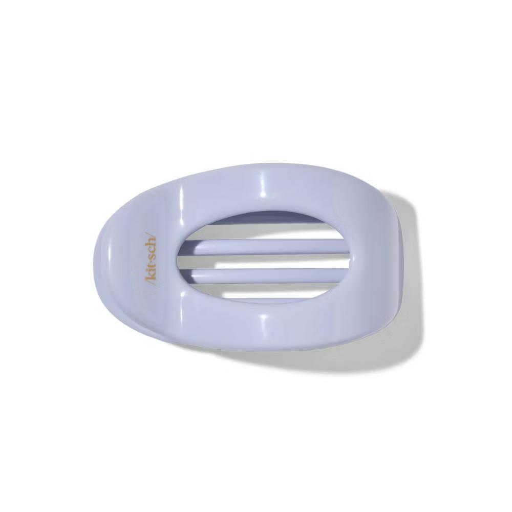 Medium Flat Cloud Hair Claw Clip - Hydrangea Breeze: For All Hair Types, Recycled TPU, 1 Piece - Image 2