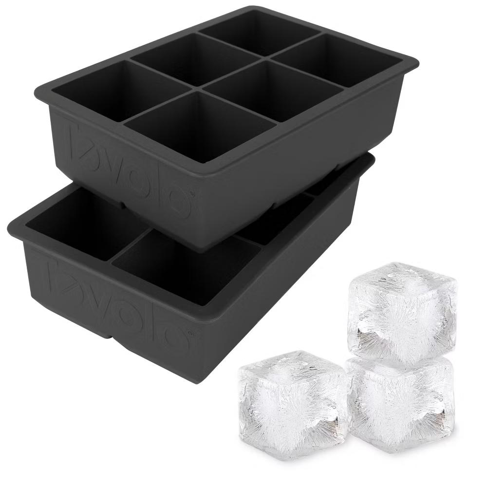 Set of 2 King Cube Ice Trays - Image 2