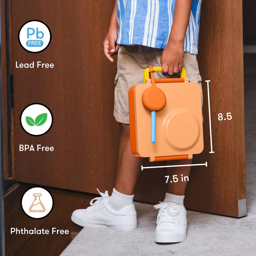 OMIEBox Insulated Bento Lunch Box with Leakproof Thermos Food Jar 3 Compartments - Image 71
